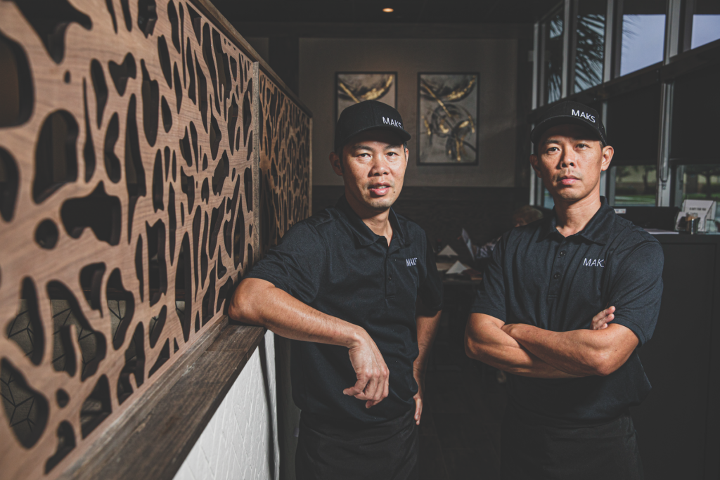 Kevin Mak and Billy Mak, owners of MAKS in fort myers, photo by Scott McIntyre
