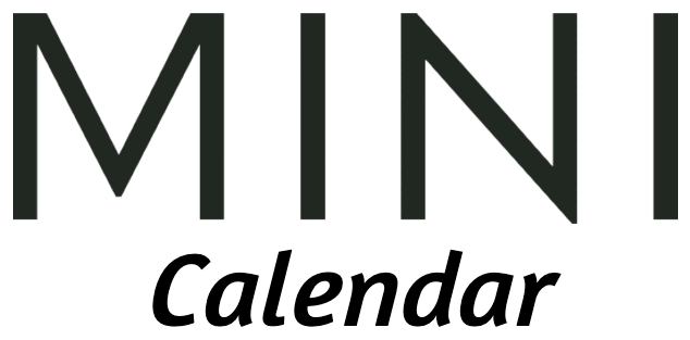 MINI Calendar Logo