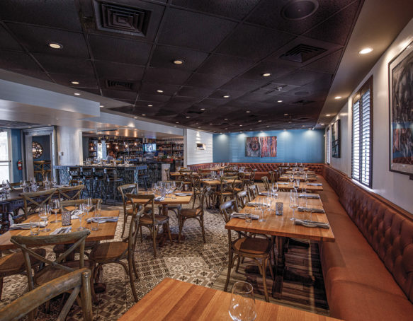 Seventh South Craft Food and Drink dining room in Naples