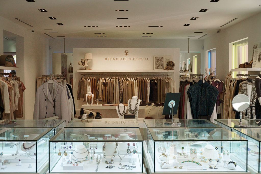 Inside Marissa Collections located in the heart of Naples’ historic district