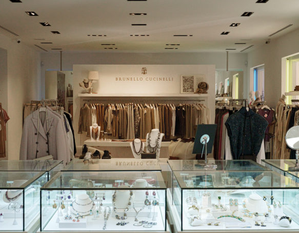 Inside Marissa Collections located in the heart of Naples’ historic district