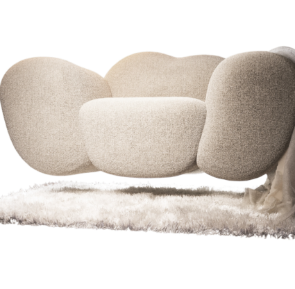 Mark Mitchell’s fluffy armchair for COLLECTIONAL