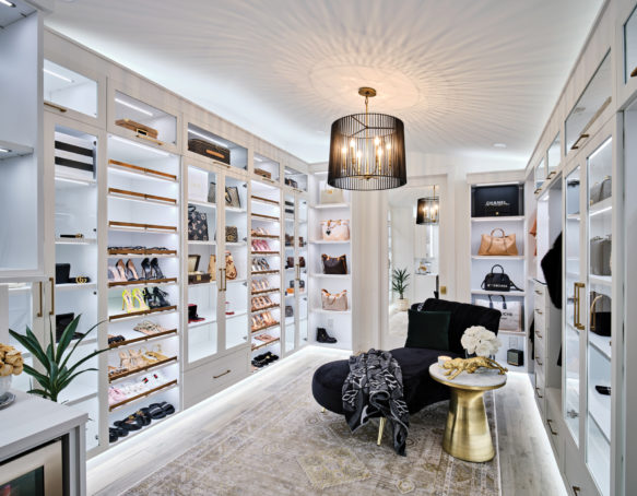 Glamorous Walk-In Closet Girl Cave