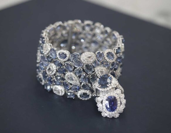 Sapphire Diamond Bracelet and Rings from Provident’s Dream Factory