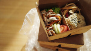 Take out food box